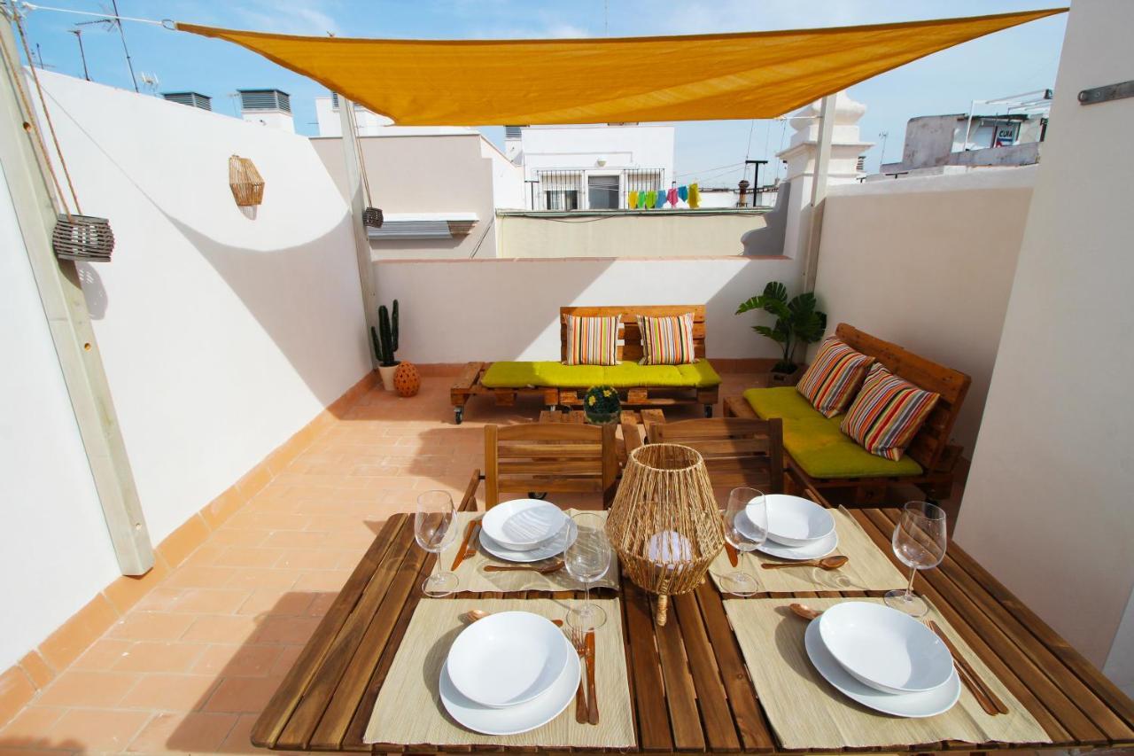 Atico De La Luz Apartment Cadiz Luaran gambar