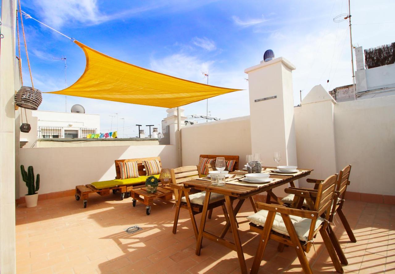 Atico De La Luz Apartment Cadiz Luaran gambar